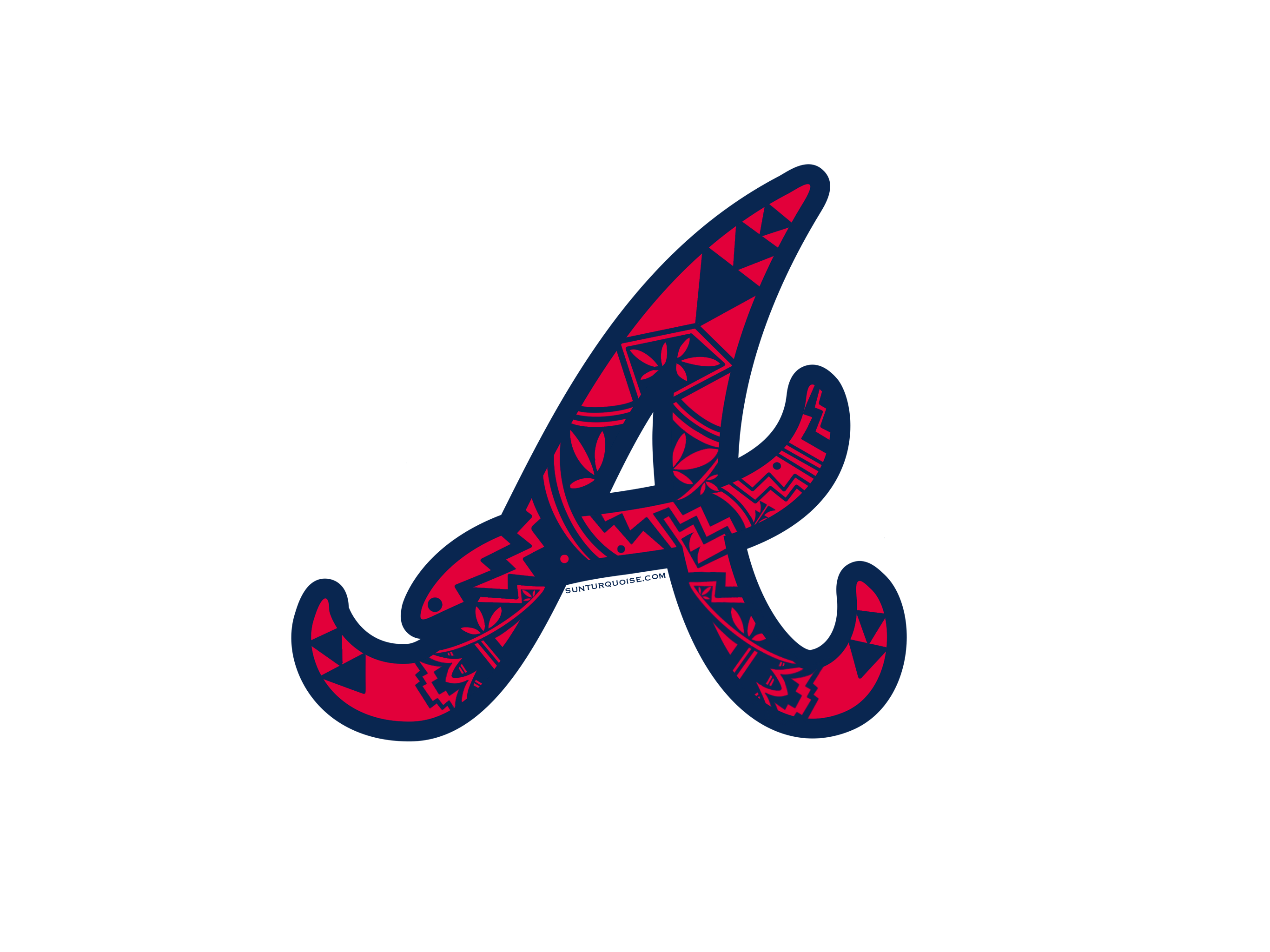 Atlanta Braves Sticker