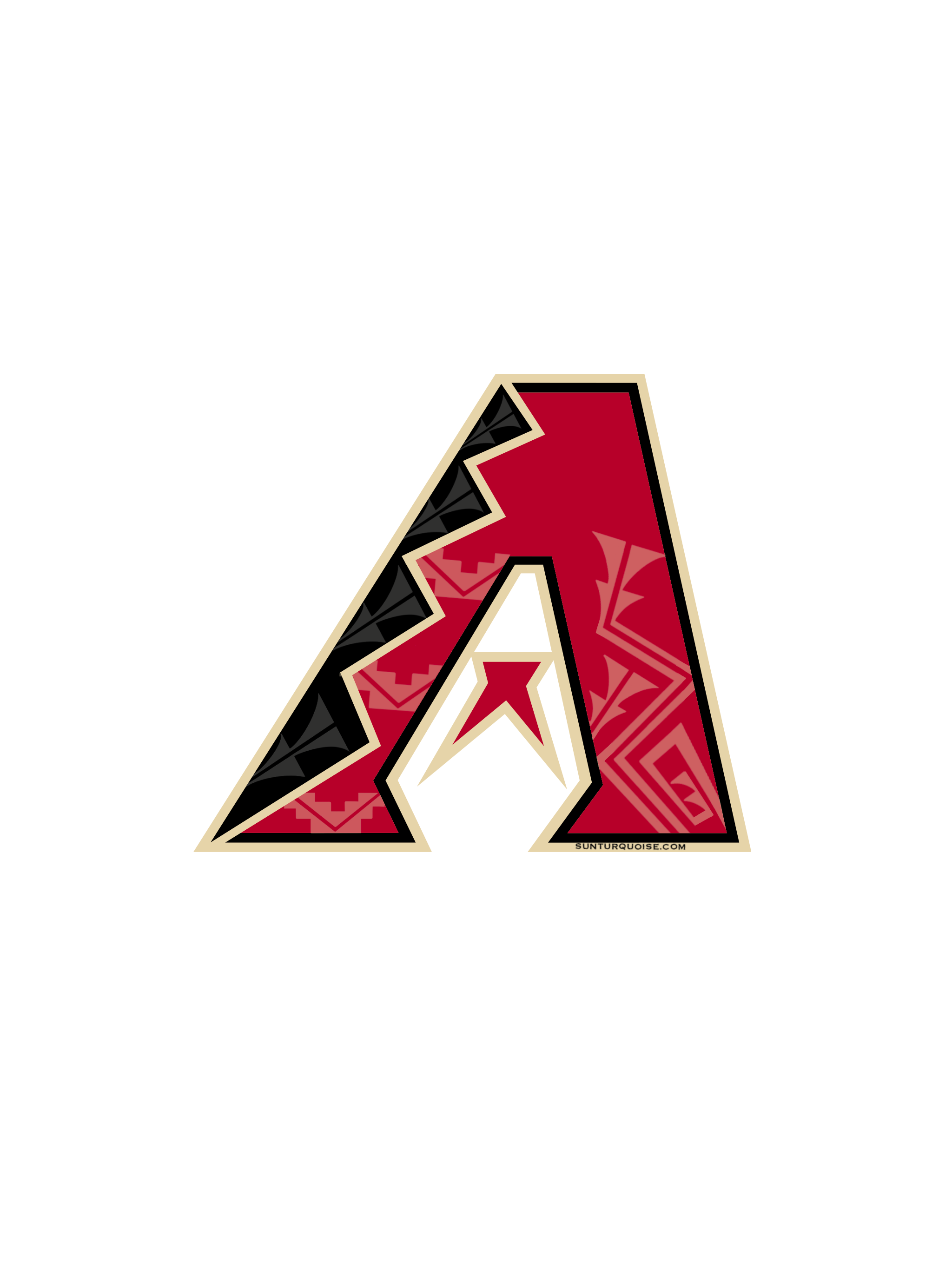 Arizona D-Back Sticker