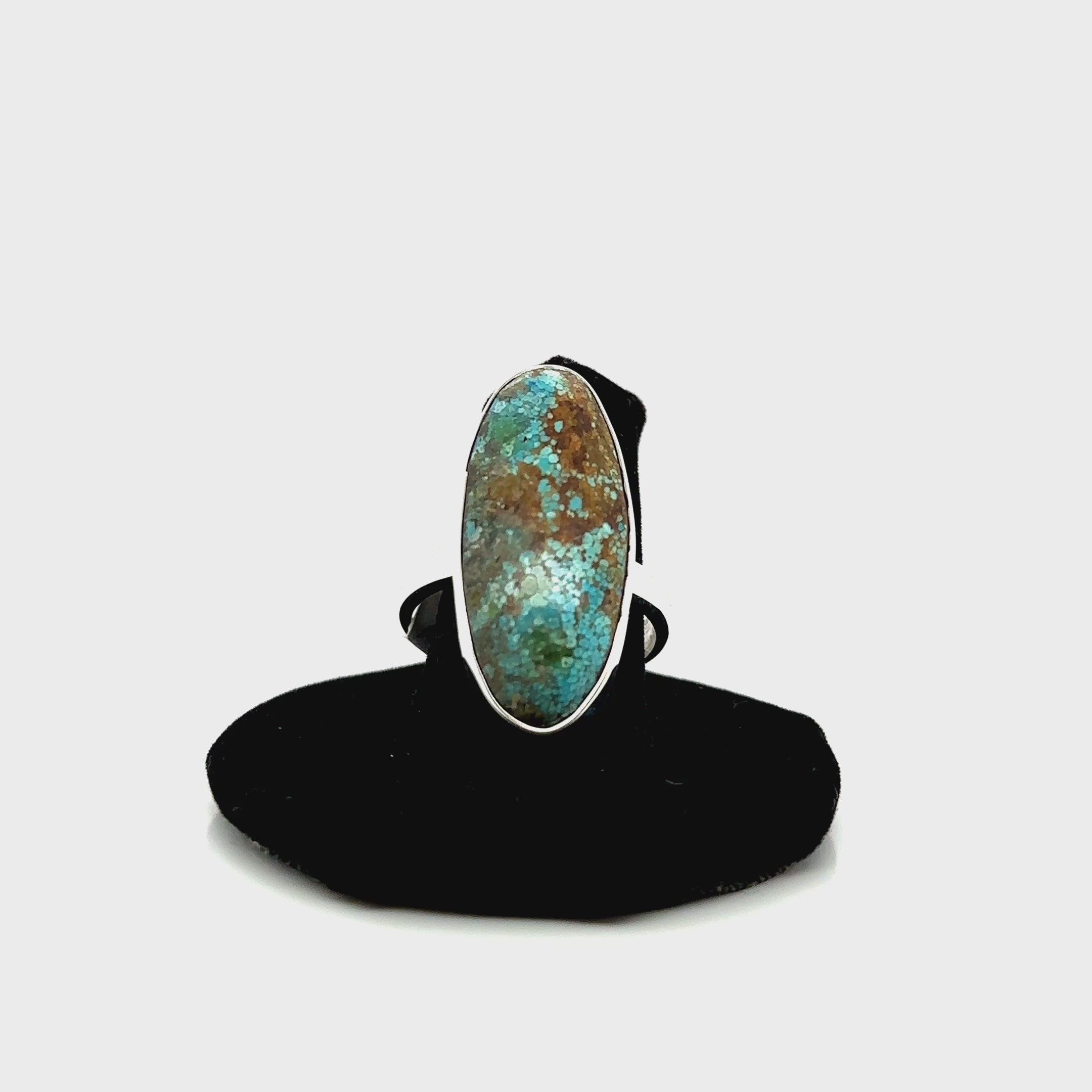 Number 8 Turquoise Ring