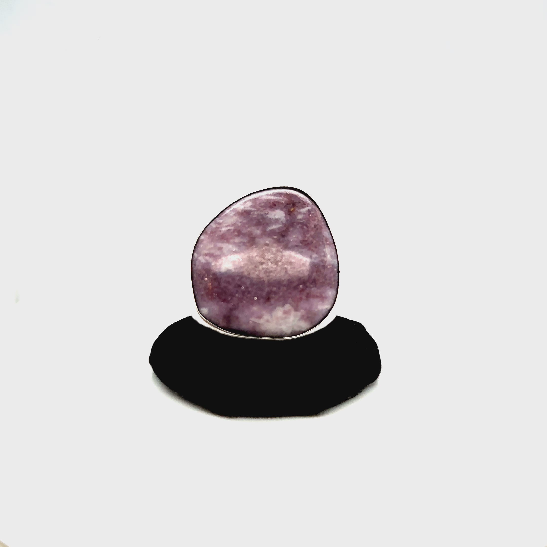 Lepidolite Ring