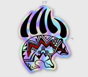 Holographic Bear Stickers