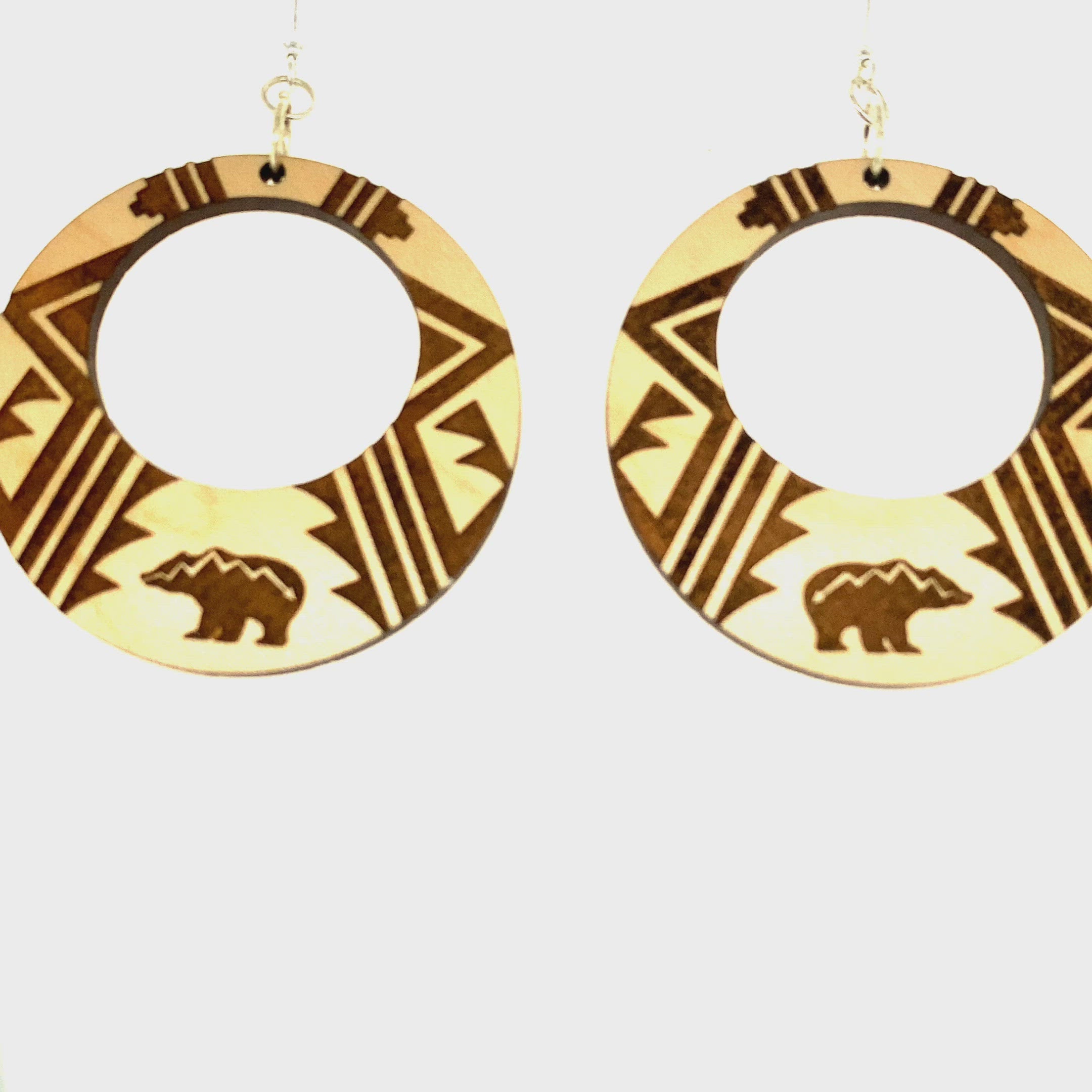 Bear Earrings