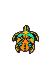 Yellow Turtle Sticker