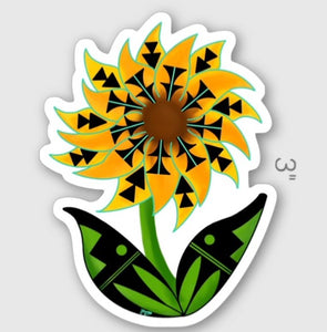 Sunflower Sticker