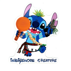 Indigenous Creature Stitch Sticker