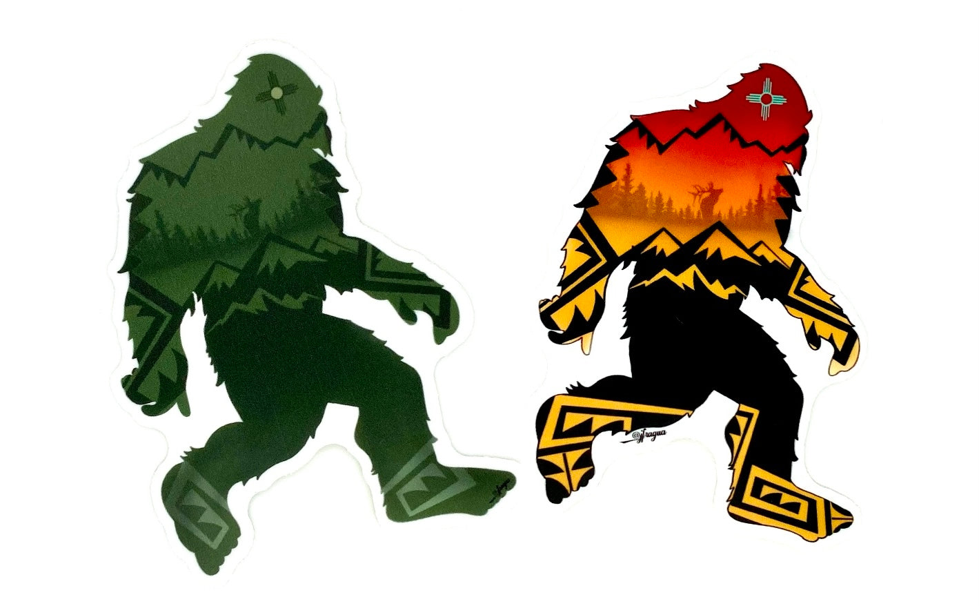 Bigfoot Sticker