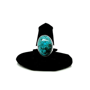 Spiderweb Turquoise Ring