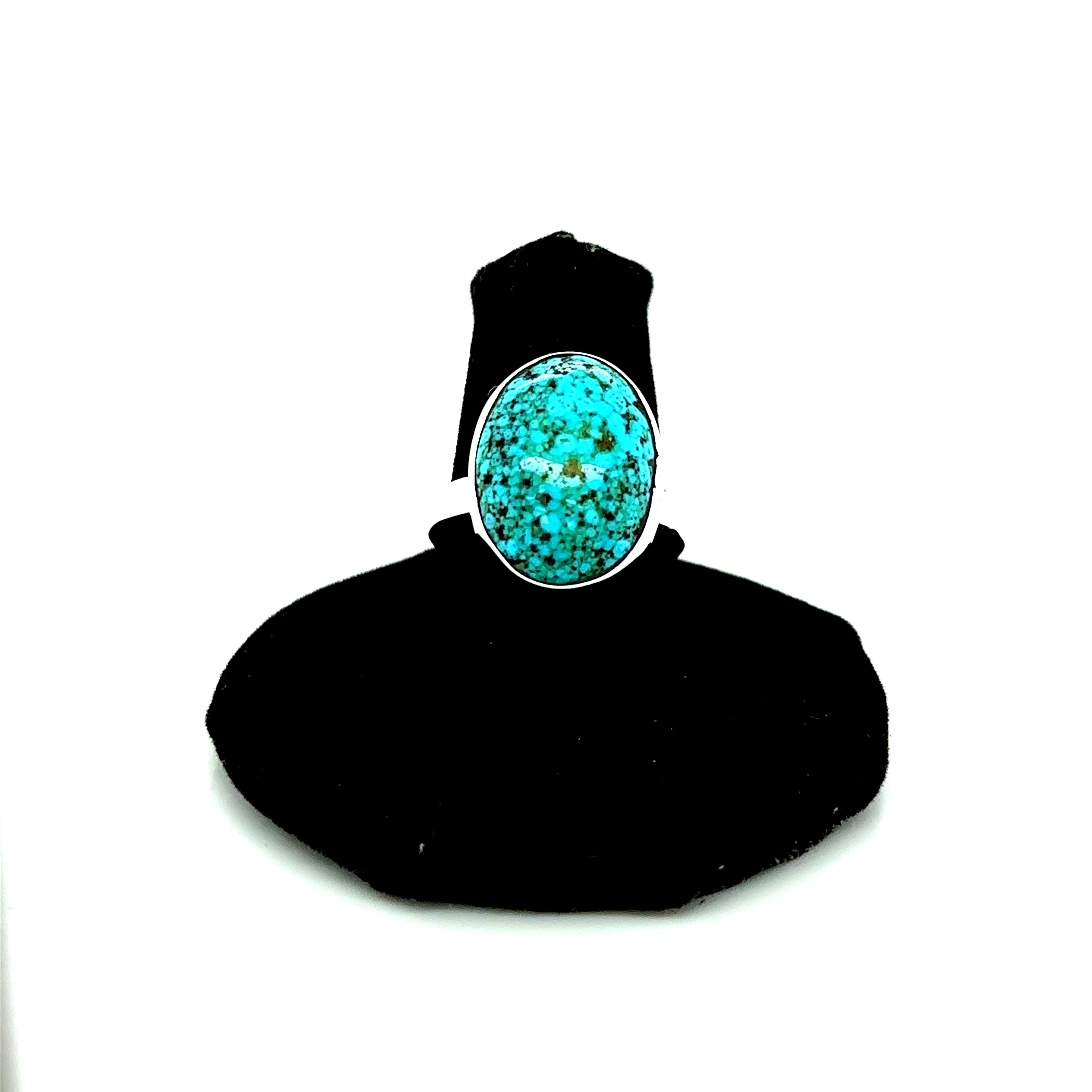 Spiderweb Turquoise Ring