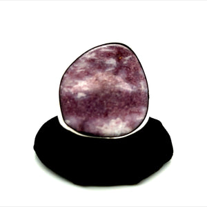 Lepidolite Ring